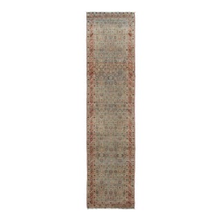 Antique Persian Malayer Extra-Long Runner With Botanical Design - Rug & Kilim For Sale