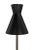 This elegant metal floor lamp has been expertly artisan crafted and finished in matte black. This lamp is a dazzling...