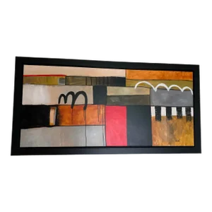 Scott Hile "Building Blocks" Painting