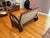 Early 20th Century Imported Rare Teak Art Deco Teardrop Loveseat & Chair For Sale - Image 14 of 18