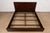 Early 21st Century Ethan Allen Modern Art Deco Mahogany King Size Bed For Sale - Image 5 of 9