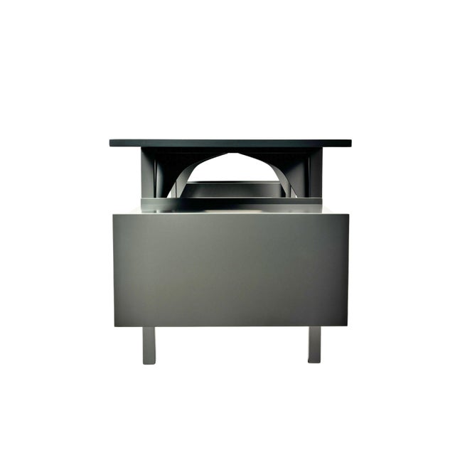 Wood Desk and Chair Set fom Castiglioni, 1979, Set of 2 For Sale - Image 7 of 15