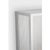 Modern Barbara Barry for Visual Comfort Signature York 24" Double Box Sconce in Polished Nickel with Clear Ribbed Glass For Sale - Image 3 of 9