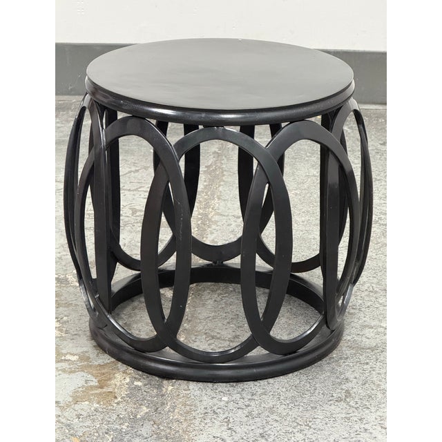 Modern Barbara Barry for Baker Furniture Barbara Barry “Bracelet” Accent Table / Stool, Vintage For Sale - Image 3 of 12