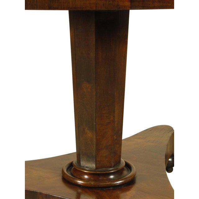 19th-C. English Rosewood Center Table For Sale - Image 9 of 11