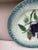 French Country French Majolica Plum Plate Circa 1920 For Sale - Image 3 of 6