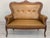 Chippendale Leather Two-Seater Sofa, 1960s For Sale - Image 3 of 17
