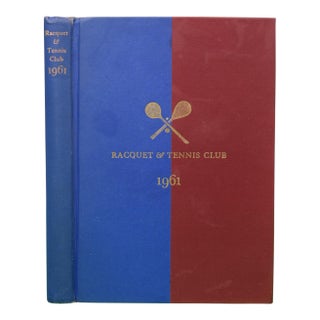 "Racquet and Tennis Club Book for 1961" For Sale