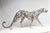 Art Deco Silver Plate and Bronze Cheetah Cat in Statue, 1980s For Sale - Image 16 of 16