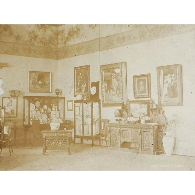 Late 19th Century 1893 Columbian Exposition Chicago Interior Gallery Photograph For Sale - Image 5 of 5