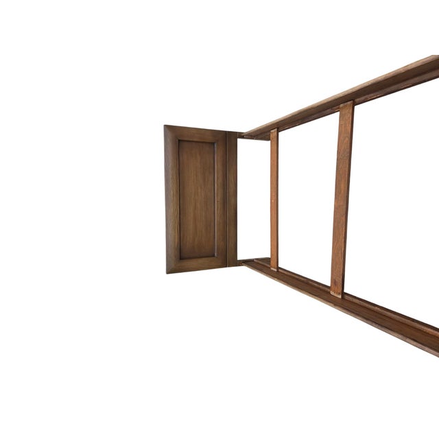 Vintage Old Hickory Dusty Acorn Twin Size Bed Headboard Single Artisanal Oak For Sale In Philadelphia - Image 6 of 12