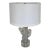 Revelation Modern Biomorphic Blown Glass Bloom Table Lamp For Sale