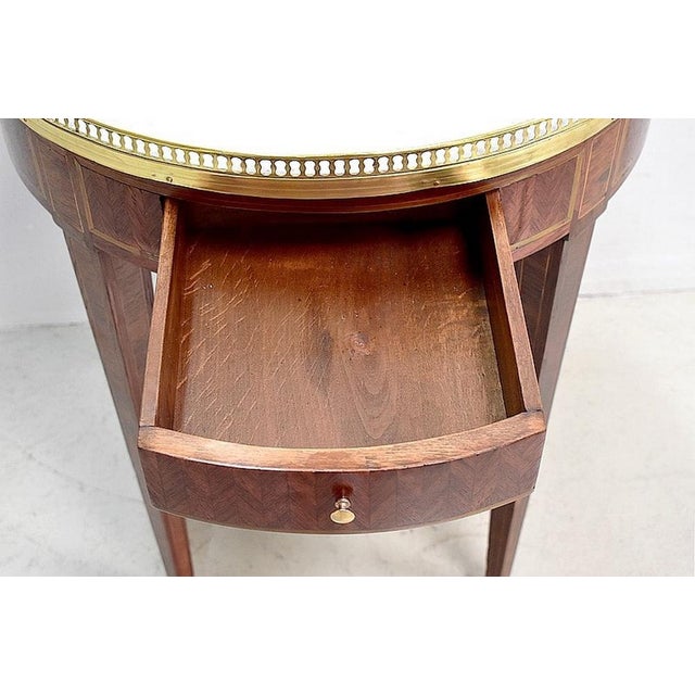 Small 20th Century Louis XVI Hot Water Bottle Table, 1890s For Sale - Image 6 of 17