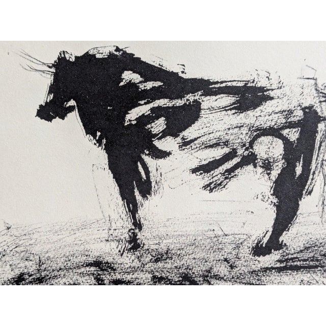 1960s Pablo Picasso, Bull, 1962, Double-Side offset Lithograph For Sale - Image 5 of 8
