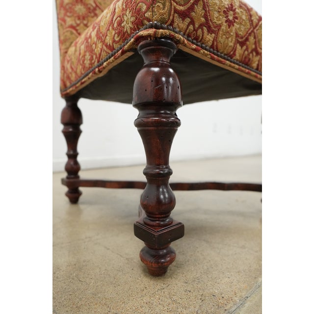 Vintage Designmaster Traditional Upholstered Dining Chairs (Set of 8) For Sale - Image 14 of 17