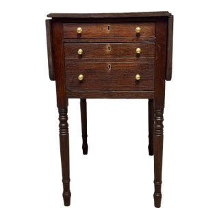 Antique English Drop Leaf Table For Sale