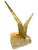 Mid 20th Century Curtis Jere Abstract Bird Sculpture Metal on Stone Base MCM For Sale In San Francisco - Image 6 of 12