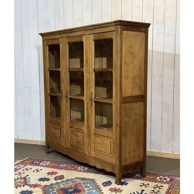 School Library Bookcase in Chestnut Wood, 1950s For Sale - Image 15 of 16