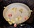 Florentine Ceiling Lamp with Colored Metal Flower Frame and Frosted Glass Shade, 1990s For Sale - Image 4 of 9