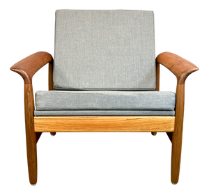 Mid-Century Modern Lounge Chair in Teak, 1960s