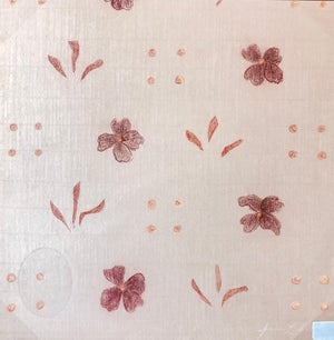 Joanne Seltzer, Original Pastel Drawing Flowers, Wallpaper Pattern and Decoration Pop Art, c.2005