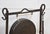 Wrought Iron Framed Dinner Gong For Sale - Image 4 of 7