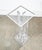 Mid Century Modern Pedestal Lucite Square Table Display Art Vintage Clear MCM For Sale - Image 12 of 12