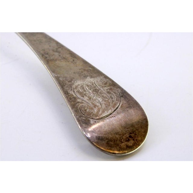 Silver Rice and Serving Spoon For Sale - Image 3 of 8