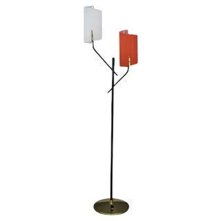 Italian Floor Lamp by Rupert Nikoll, 1960s For Sale
