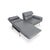 Metal Plura Sofa in Leather from Rolf Benz For Sale - Image 7 of 12