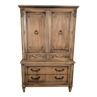 1980s French Provincial Thomasville Armoire For Sale
