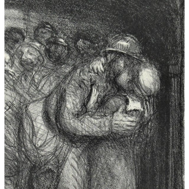 Realism Théophile Alexandre Steinlen, l'Adieu (The Fairwell), 1916 For Sale - Image 3 of 5