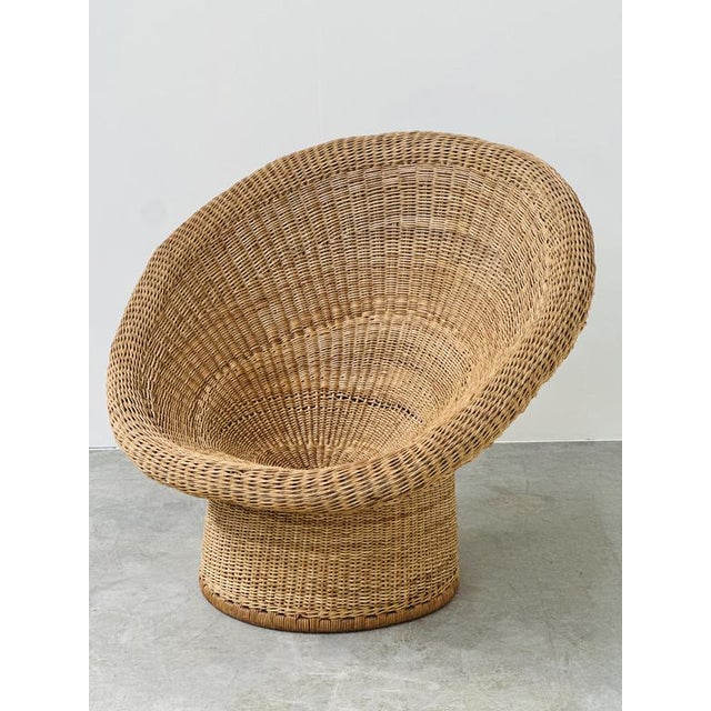 Wicker E10 Lounge Chair by Egon Eiermann, Germany, 1960s For Sale - Image 12 of 15