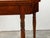 English Regency 1820s Lift Top Console Table with Turned Legs and Arrow Feet For Sale - Image 4 of 12