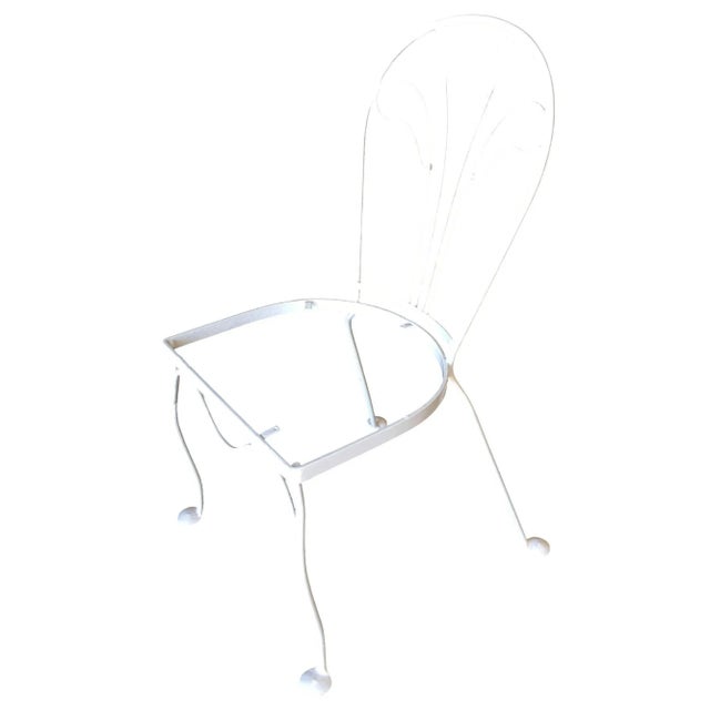 Mid-Century Modern Salterini Tropical Leaf Iron Patio/Outdoor Lounge Chairs - Set of 4, Attributed For Sale - Image 3 of 7