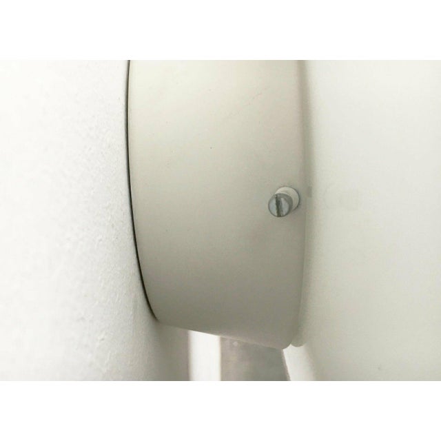 White Mid-Century Modern Danish Model Eklipta Ceiling or Wall Lamp by Arne Jacobsen for Louis Poulsen, 1960s For Sale - Image 8 of 18
