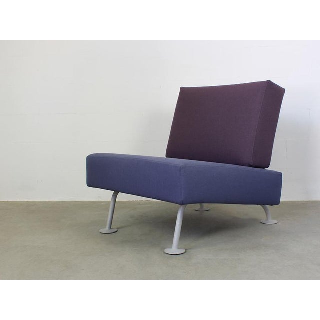 Lavender Spider Lounge Chair by Irvine for Cappellini, 1994 For Sale - Image 8 of 9