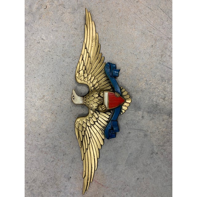 MidCentury Modern Sexton Eagle Plaque Wall Hanging Usa Chairish