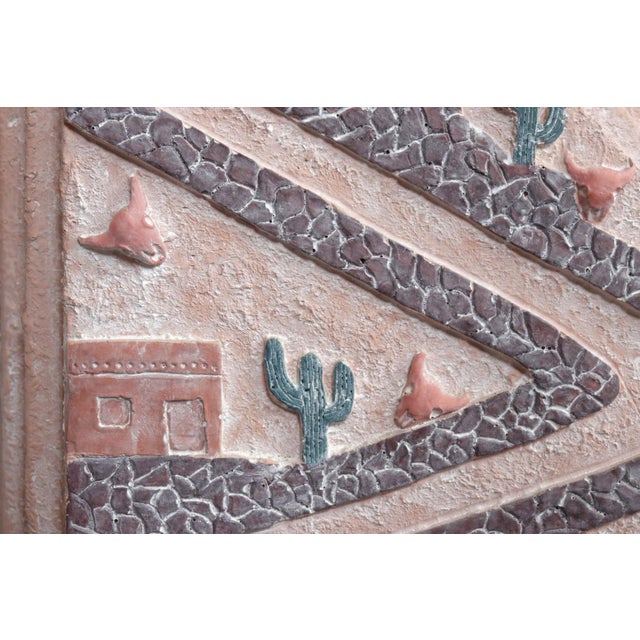 Southwestern Adobe Village Table Lamp For Sale In Tampa - Image 6 of 7