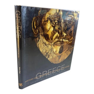Greece History and Treasures of an Ancient Civilization Hardcover Book For Sale