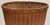 Vintage Woven Wicker Wastebasket For Sale - Image 10 of 11