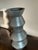 West Elm Modern Geometric Matte Gray Ceramic Floor Vase For Sale In Dallas - Image 6 of 7