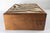 Tan Mid-Century French or American Walnut and Zebra Humidor Box For Sale - Image 8 of 17