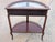 Brown Authentic Late 19th-Century French Demilune Curio Cabinet in Mahogany With Ormolu Mounts, C. 1890 For Sale - Image 8 of 17