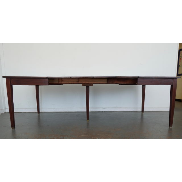 Vintage Federal Style Dining Table For Sale - Image 10 of 14