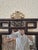Late 19th Century Antique Chinese Wall Mirror For Sale - Image 5 of 7