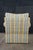 Vintage Swaim Yellow & Blue Plaid Down Filled Library Club Skirted Arm Chair For Sale - Image 15 of 18