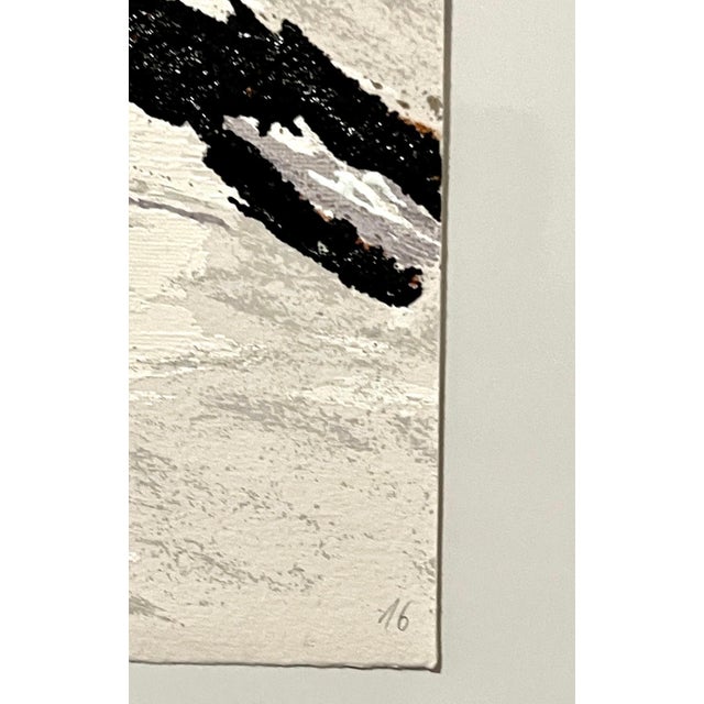 Mid 20th Century Emil Schumacher, Limited Edition Serigraph Terraraph Print Abstract Art Informel For Sale - Image 5 of 10