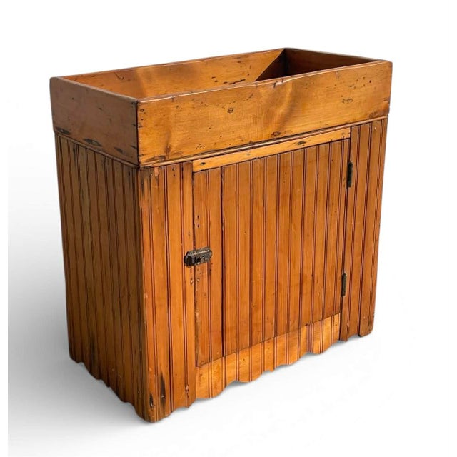 Antique - Late 19th Century - Beadboard Dry Sink For Sale - Image 18 of 18