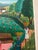 Original 1980s Haiti Folk Art Oil Painting For Sale - Image 6 of 13